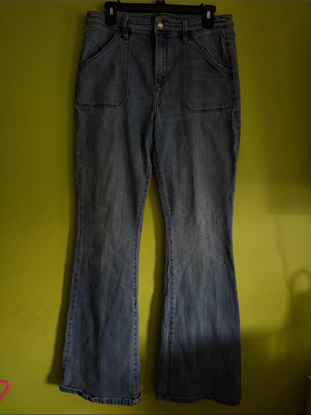 The Limited High Waisted Flare Stretch Jeans Size 12